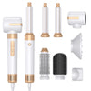 7-in-1 Professional Hair Dryer Brush: 110,000 RPM Volumizing Tool & Curling Iron